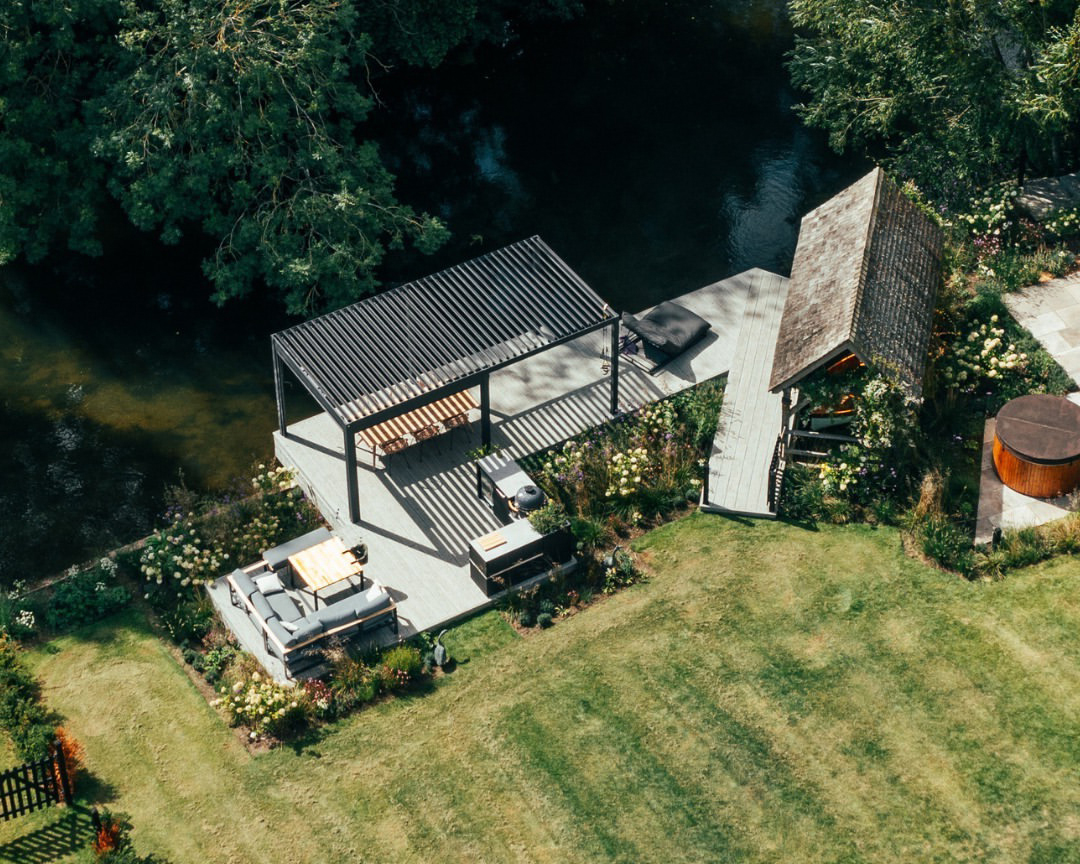 Terasová pergola – žijte zdravěji pod otevřeným nebem – fotografie 2