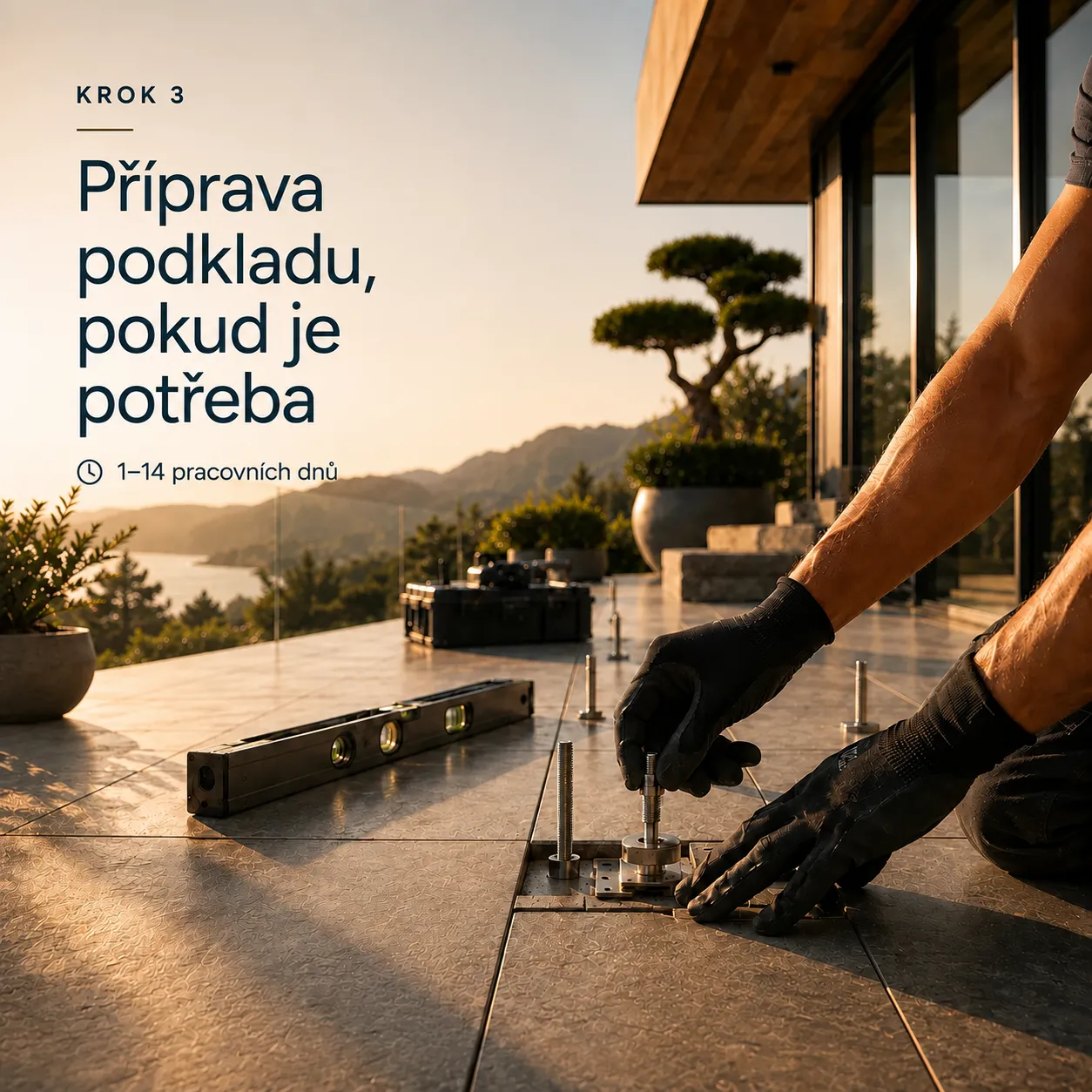 Krok 3: Příprava podkladu, pokud je potřeba