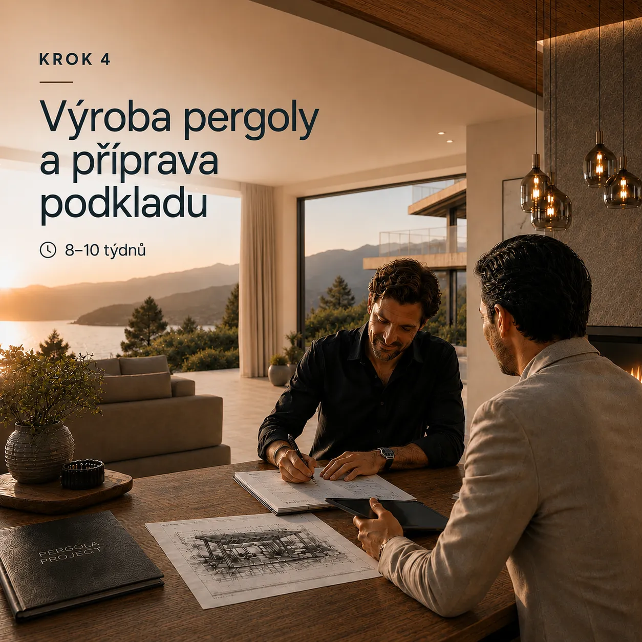 Krok 4: Výroba pergoly a příprava podkladu