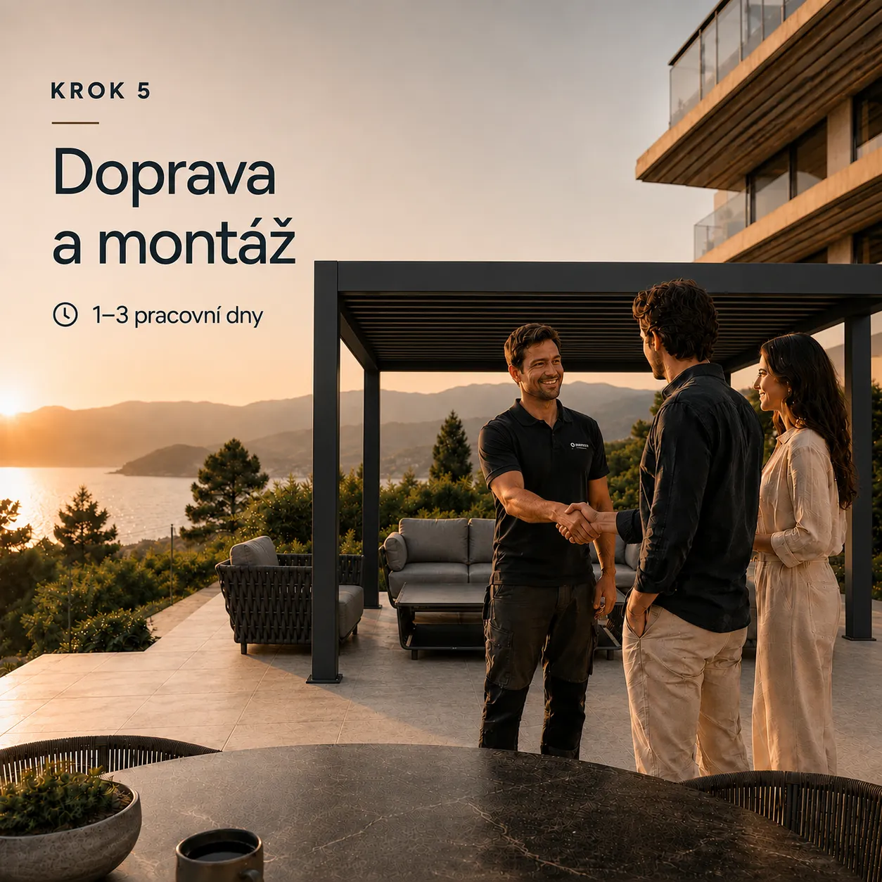 Krok 5: Doprava a montáž