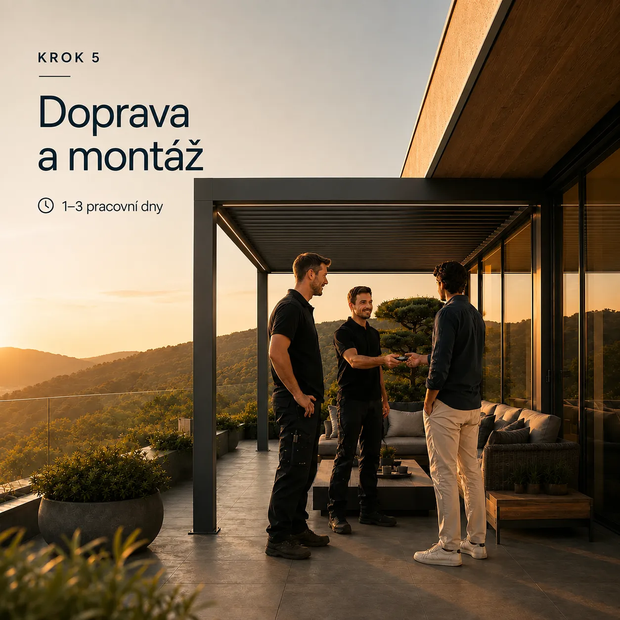 Krok 5: Doprava a montáž
